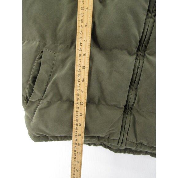 VINTAGE St Johns Bay Vest Large Puffer Coat Quilted Full Zip Insulated - Picture 3 of 8
